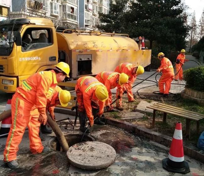 邛崃市政管道清淤